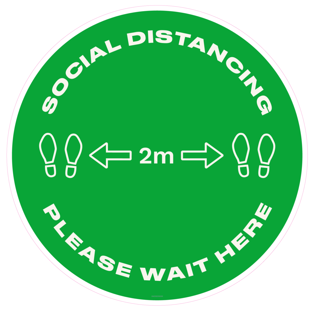 Keep Your Distance Sticker - Tsiakkas Copy Center